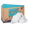 White Bath Towel Size Wipers - 50Lb Box, 20" x 40" to 24" x 50"