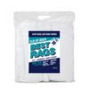 White Bath Towel Size Wipers - 5Lb Compressed Bag, 20" x 40" to 24" x 50"