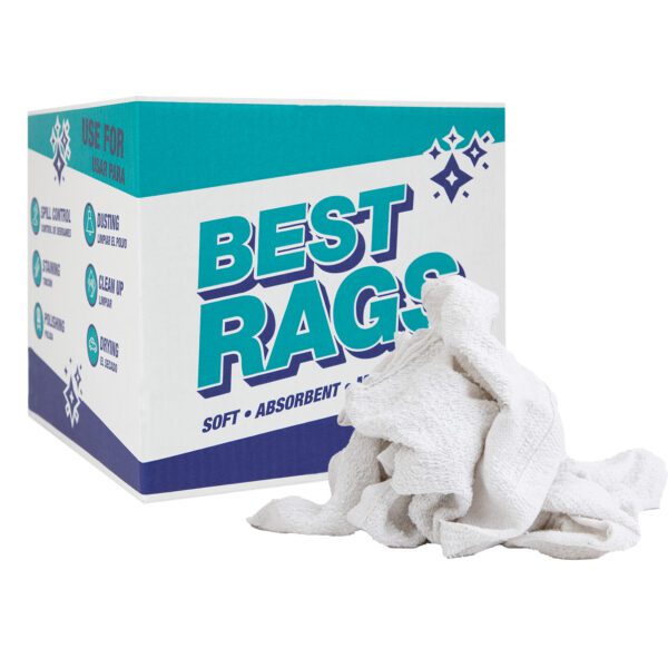 Shop Towel Size Terry Wipers