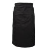 Bistro & Half Bistro Spun Poly Aprons - Black, Bistro Apron