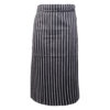 Bistro & Half Bistro Spun Poly Aprons - Chalk Stripe, Bistro Apron