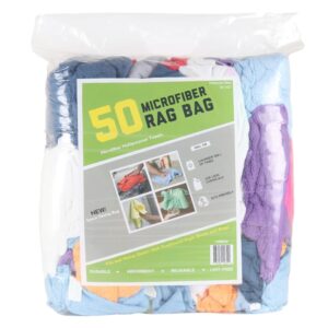 50 Microfiber Rag Bag package