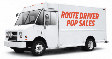 Route Driver Pop Sales Truck