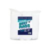 White One-Sided Terry Wipers - 10Lb Compressed Bag, 14" x 14" to 20" x 20"