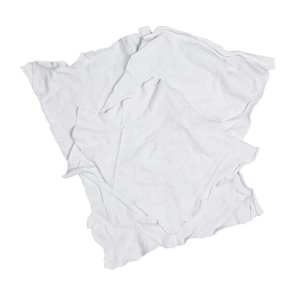 Medium Weight White Knit Wipers