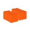 Absorbent Huck Towel 12 pack - Orange