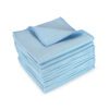 Microfiber Waffle Cloth - 55 gram - Blue, 16" x 16", 335 GSM, 55 Grams/Piece