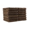 Cotton Bleach Safe Stylist Towels - Brown, 16" x 28"
