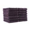 Cotton Bleach Safe Stylist Towels - Eggplant, 16" x 28"