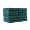 Cotton Bleach Safe Stylist Towels - Hunter Green, 16" x 28"