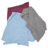 T-Shirt Material - 5Lb Compressed Bag, 14" x 14" to 20" x 20"