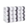 Cabo Cabana Towels - Charcoal/Grey