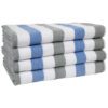 Cabo Cabana Towels - Grey/Blue