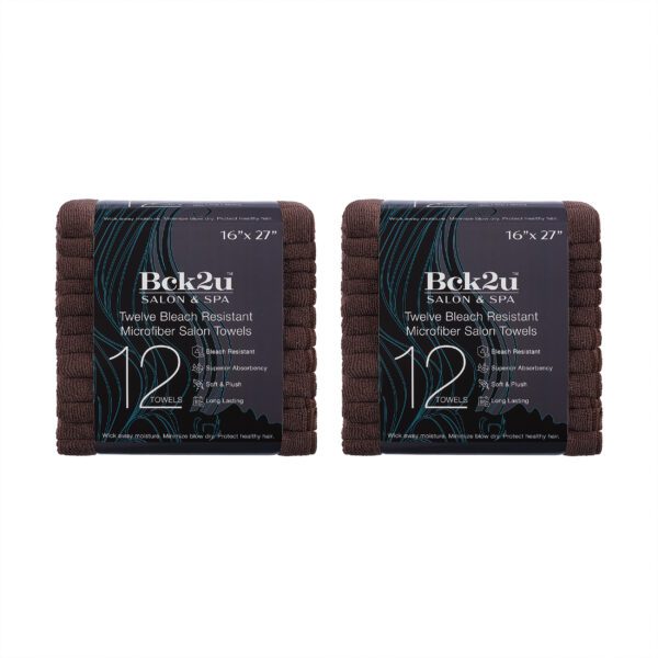 Bleach-Resistant Microfiber Salon Towels