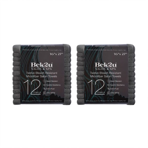Bleach-Resistant Microfiber Salon Towels