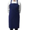 Bib Spun Poly Aprons - Navy, Bib