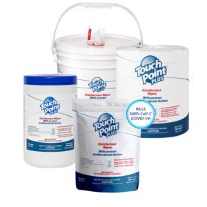 Touch Point Plus Disinfectant Wipes