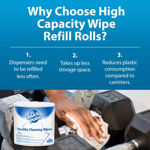 Touch Point Facility Cleaning Wipes