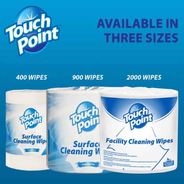 Touch Point Facility Cleaning Wipes
