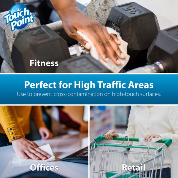 Touch Point Facility Cleaning Wipes