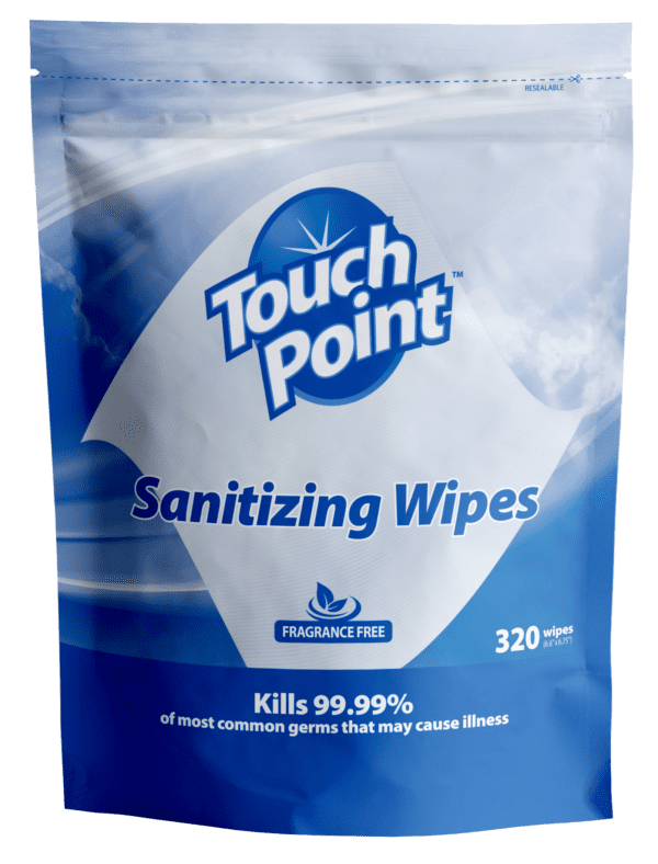 Touch Point Hand Sanitizing Wipes