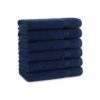 Host & Home Bath Towel Collection - hand towel, Navy