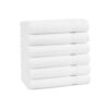 Host & Home Bath Towel Collection - hand towel, White