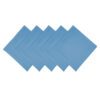 Mariposa Solid Spun Poly Napkins - Light Blue
