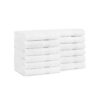 Host & Home Bath Towel Collection - washcloth, White