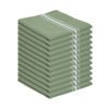 Mariposa Bistro Spun Poly Napkins - Reverse Hunter Green