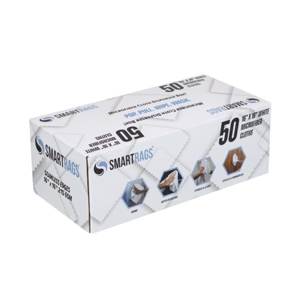 SmartRags Mid-weight Microfiber Cloth Box